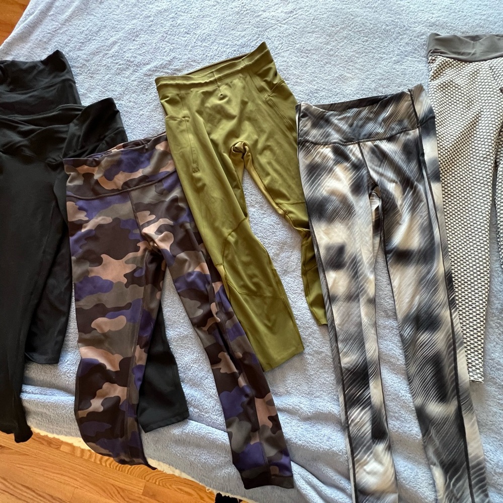 Lululemon, Athleta, Fabletics Leggings Bundle